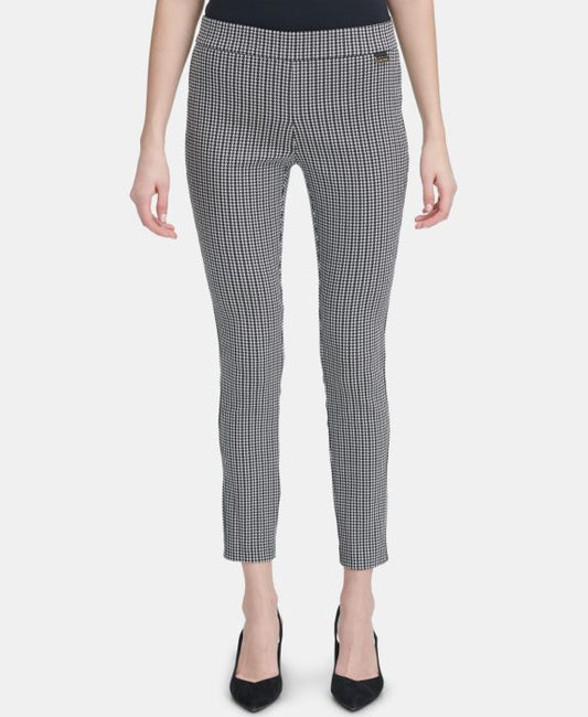 Calvin Klein Pull-On Skinny Pants, Multi, Size: L.