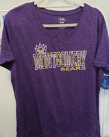 Pel Athletic Montomery Bears T-Shirt Purple.