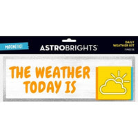 Astrobrights 7pc Magnetic Daily Weather Kit.