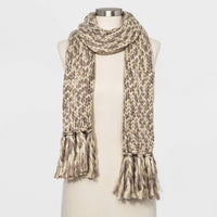 Women's Oblong Scarf - Universal Thread™ Brown One Size