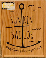 Sunken sailor party game of drawing and deceit