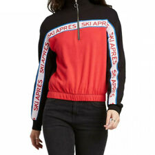 Well Worn Women's Apres Ski Collared 1/4 Zip Pullover/jacket  XL Multicolored